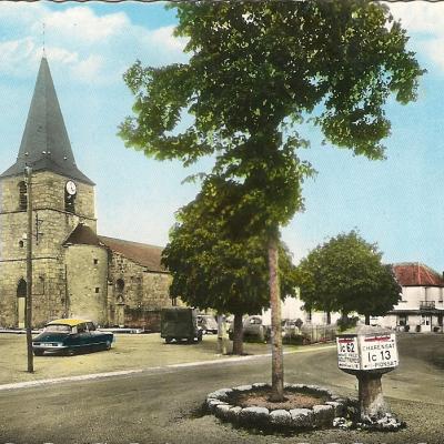 Le bourg dans les années 1960