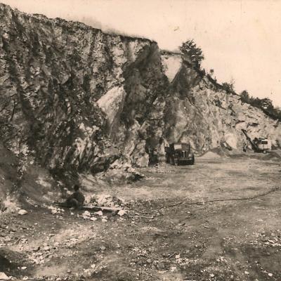 Anciennes carrières de granit des Rochettes