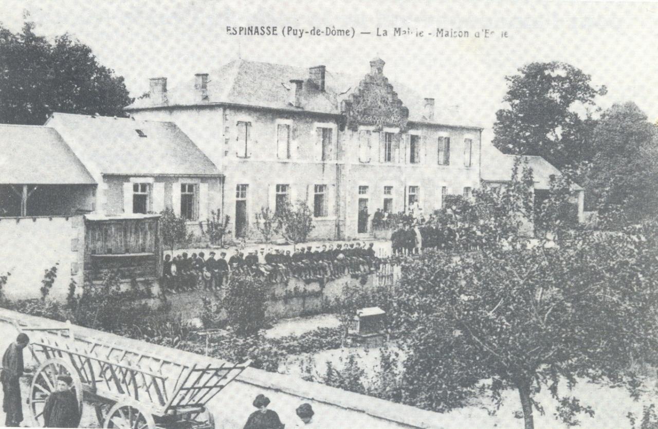 La Mairie - Maison d'Ecole vers 1929