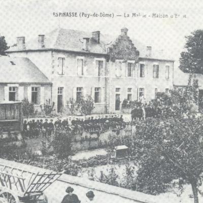 La Mairie - Maison d'Ecole vers 1929