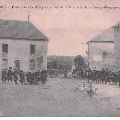 Le bourg en 1911