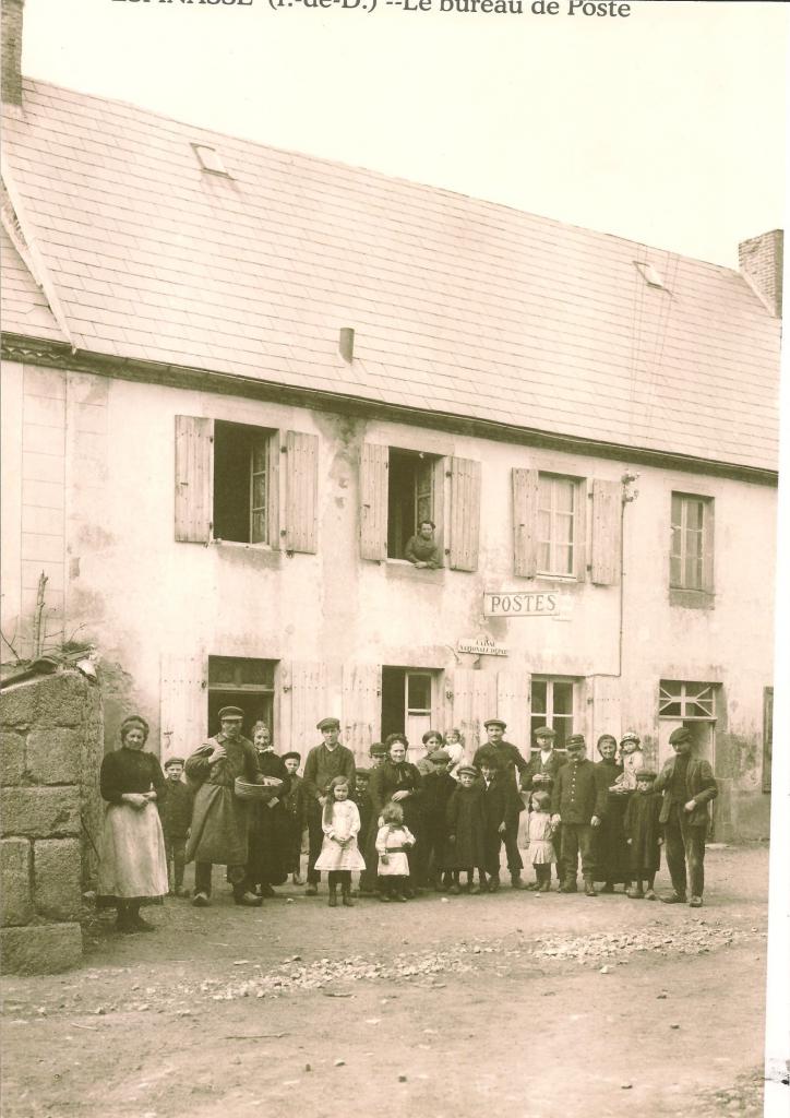 L'ancien bureau de poste au début du 20ème siècle