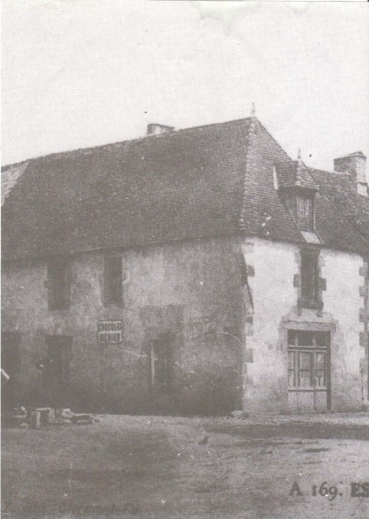 Maison du bourg au début du 20ème siècle