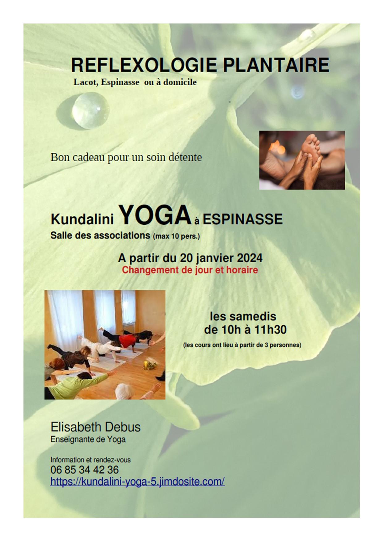 Affiche yoga