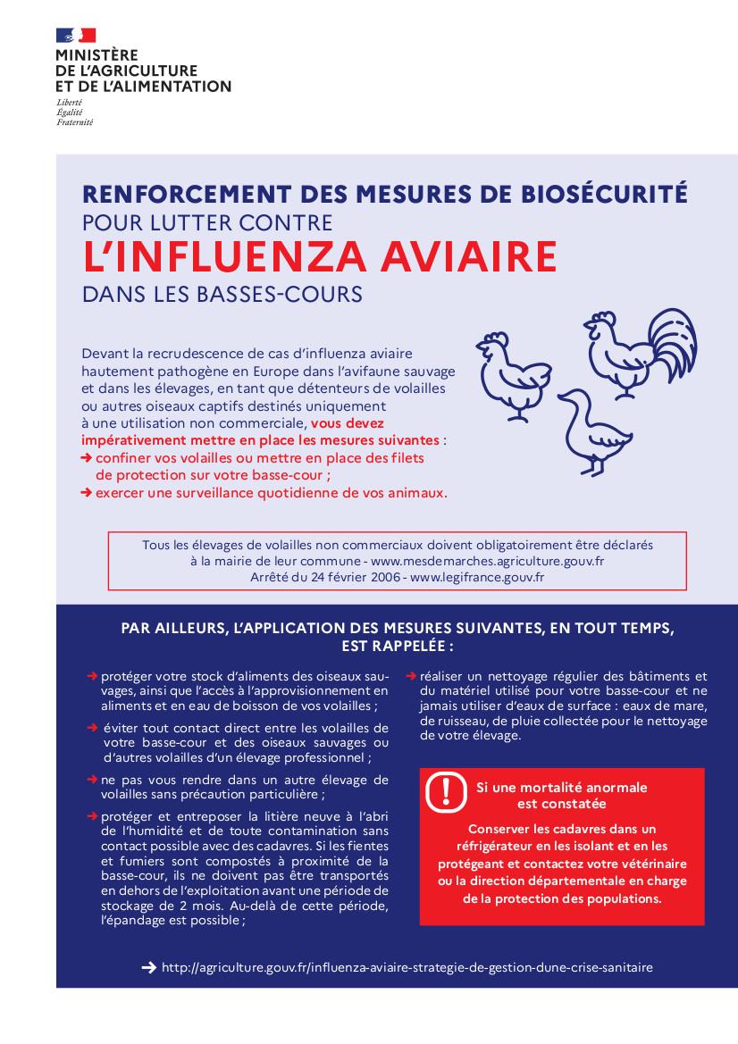 Iahp flyer biosecurite basses cours