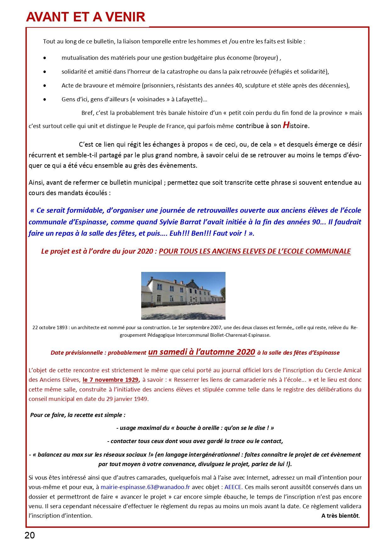 Retrouvailles 2020